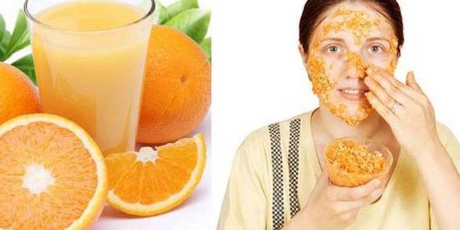 وصفة الحليب وقشور البرتقال لتنظيف البشرة الدهنية
