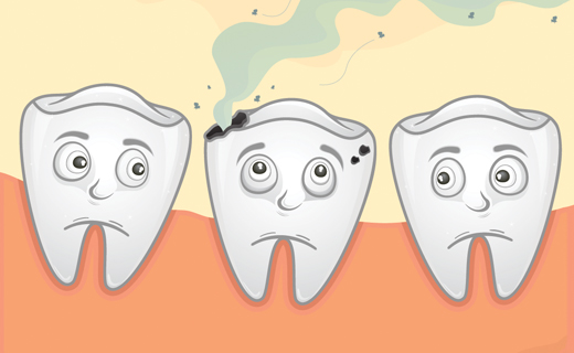 علاج ألم الاسنان الناتج عن تسوس الاسنان